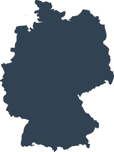Deutschlandkarte – Abholgebiet Autoankauf Neu-Ulm
